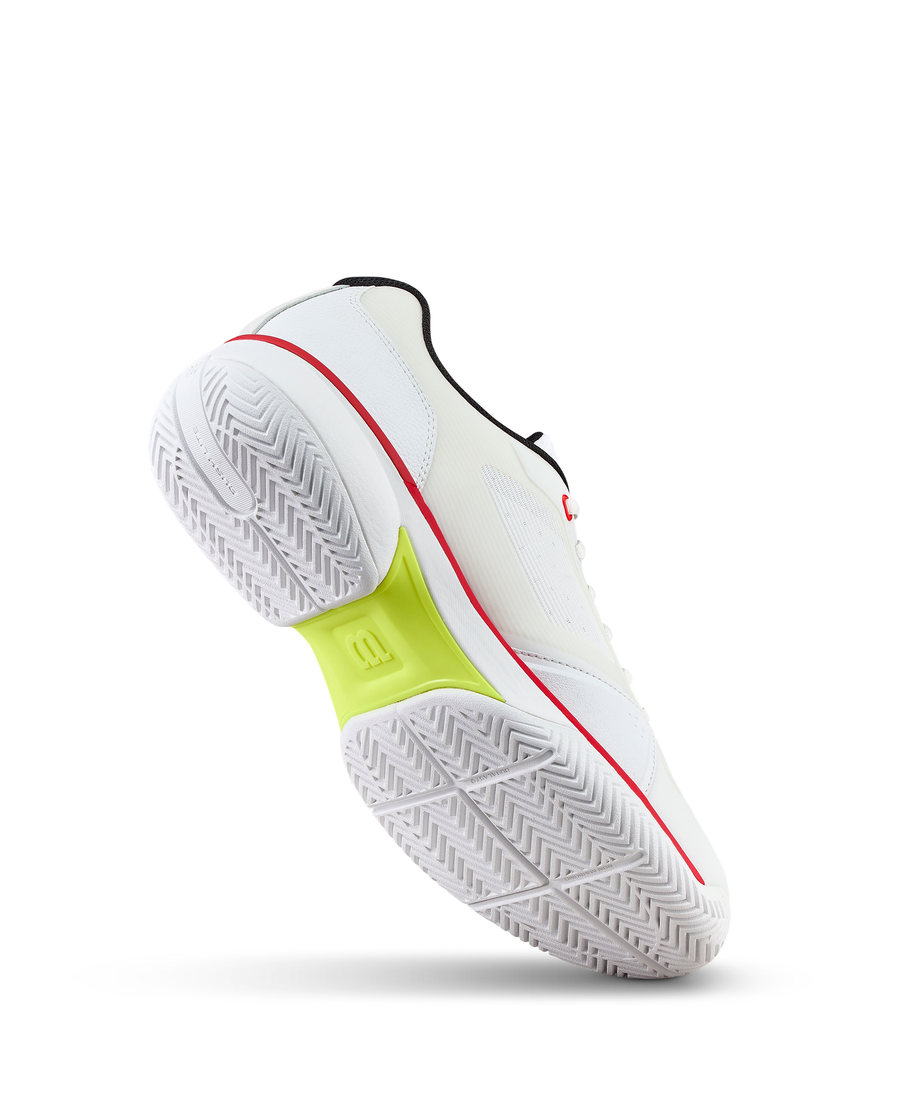 Wilson Rush Lite 5 Tennis Shoe Men - White/Red Tennis Shoes Wilson