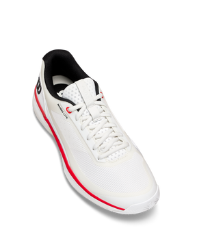 Wilson Rush Lite 5 Tennis Shoe Men - White/Red Tennis Shoes Wilson