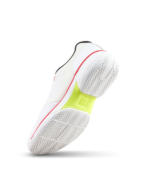 Wilson Rush Lite 5 Tennis Shoe Men - White/Red Tennis Shoes Wilson