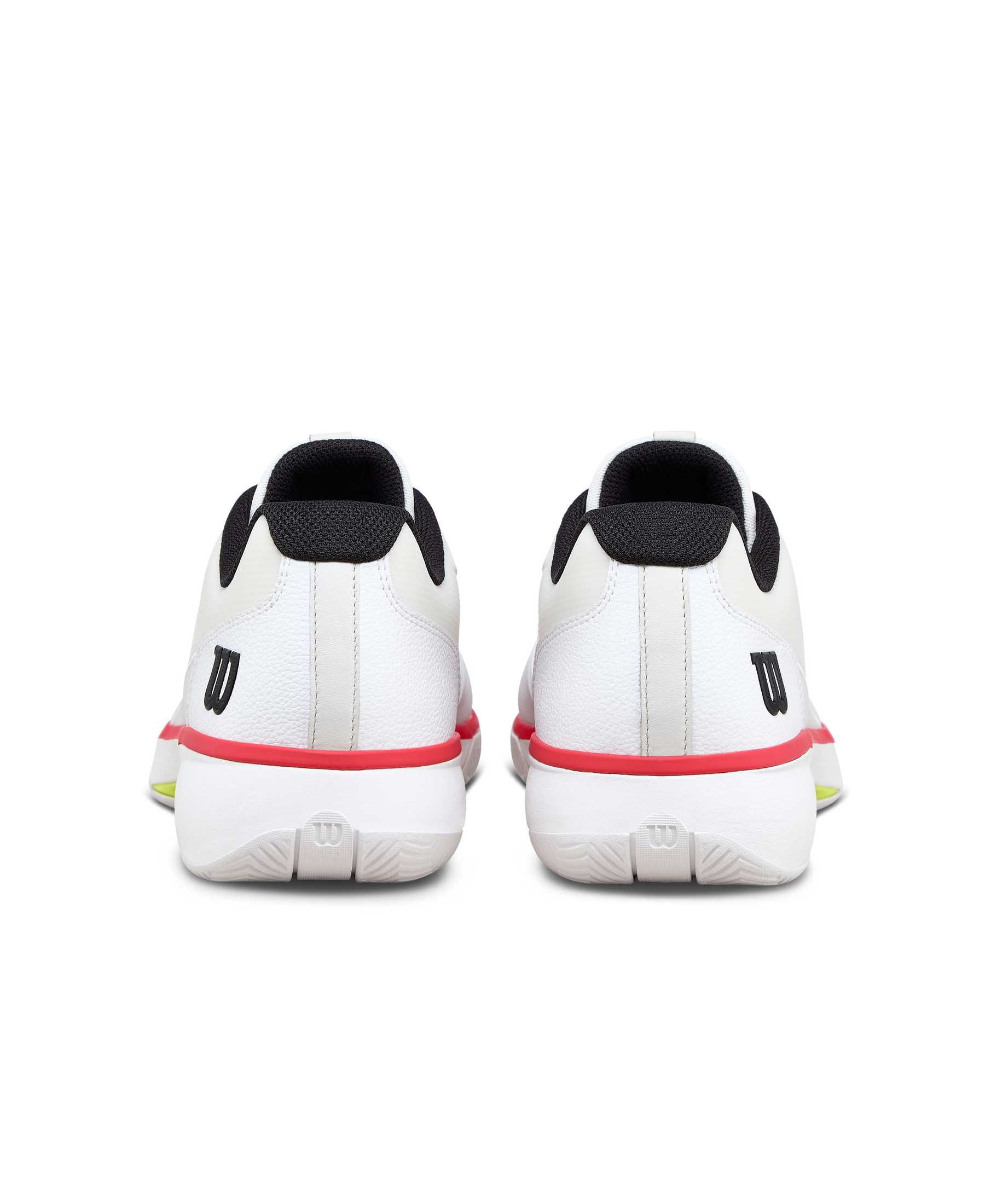 Wilson Rush Lite 5 Tennis Shoe Men - White/Red Tennis Shoes Wilson