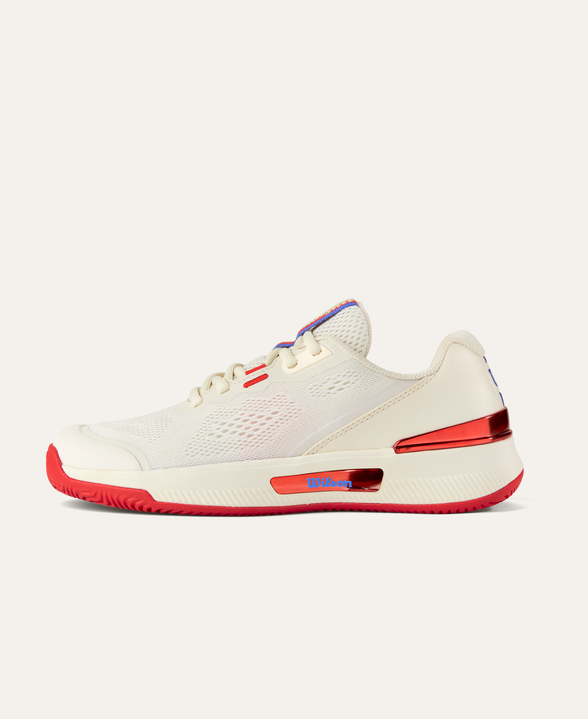 Wilson Intrigue Pro Tennis Shoes Women - Tofu/Red