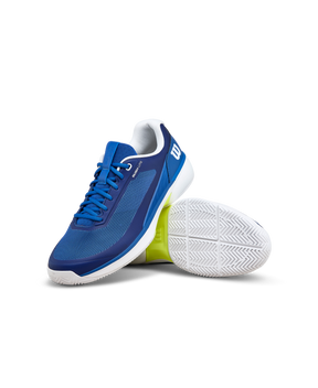 Wilson Rush Lite 5 Tennis Shoe Men - Deja Vu Blue/White Tennis Shoes Wilson