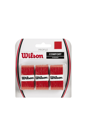 Wilson Profile Overgrip Red 3pcs/set WRZ4025RD