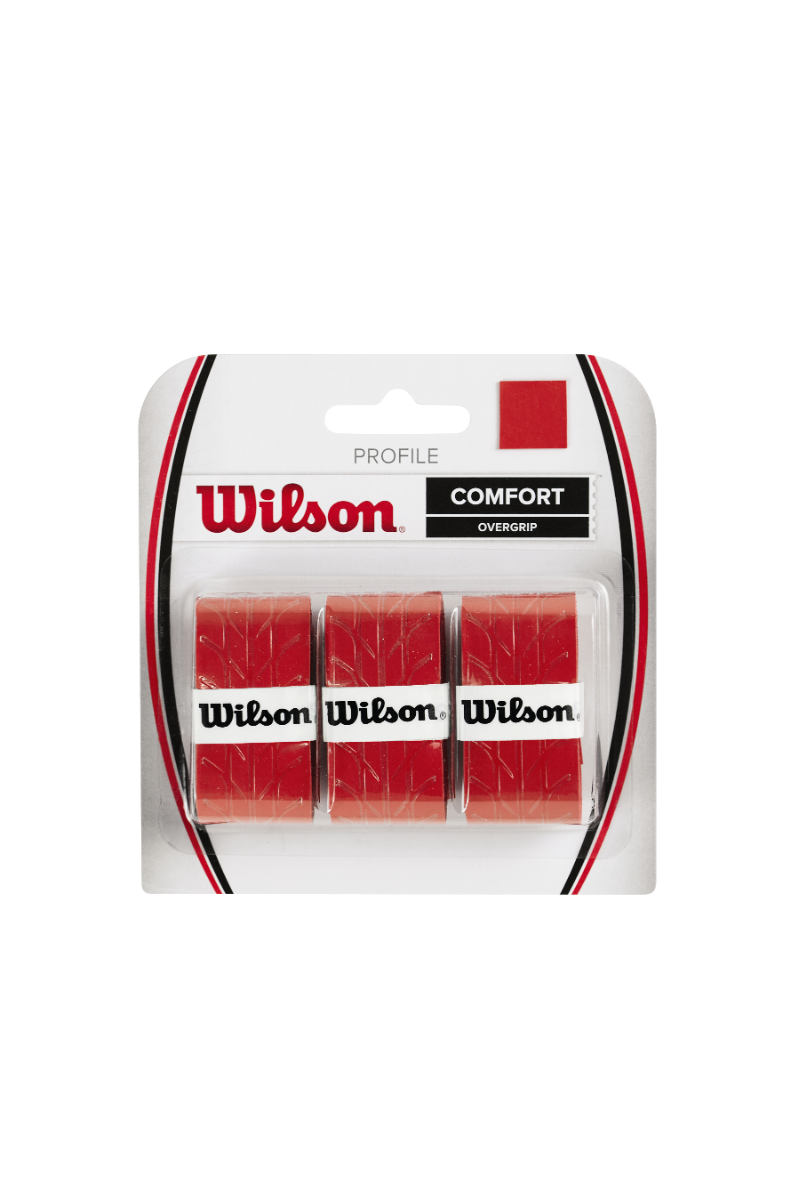 Wilson Profile Overgrip Red 3pcs/set WRZ4025RD