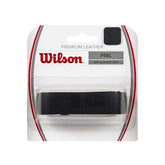 Wilson Leather Grip - Black Black One Size Grips Wilson