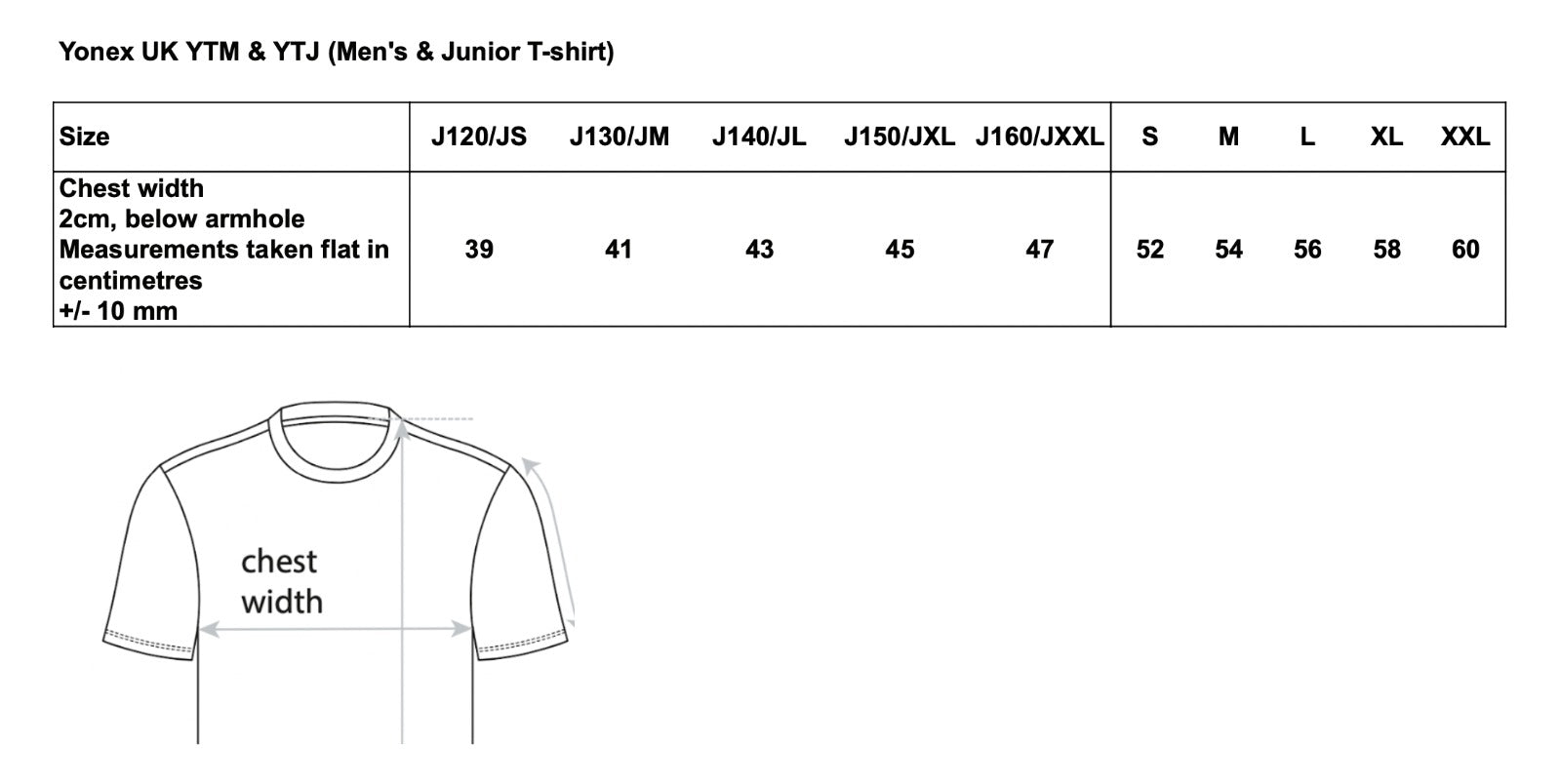 Yonex Limited Edition YTM6 Mens T-Shirt Shadow Clothing Yonex