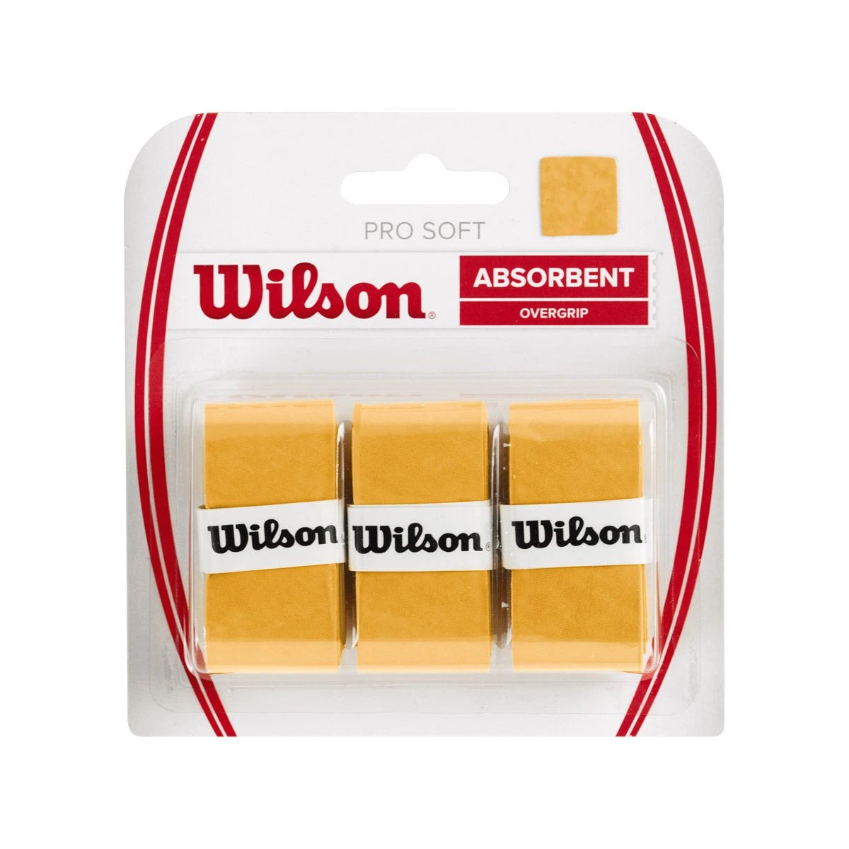 Wilson Pro Soft Overgrip - Gold Overgrips Wilson