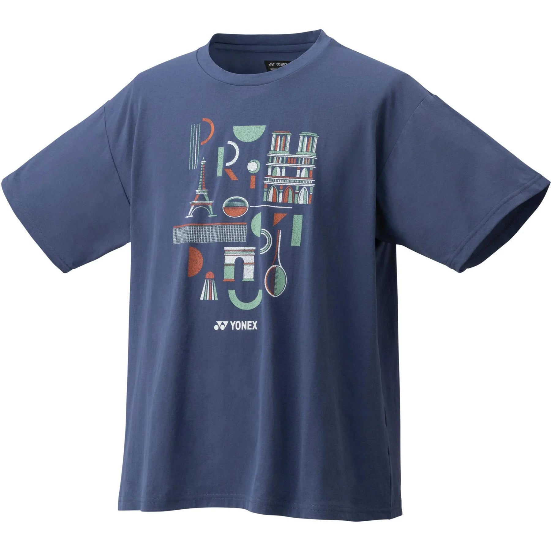 Yonex YOB23201J Paris Olympic T-Shirt Junior - Blueberry Blueberry JS (J120) Clothing Yonex