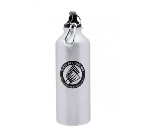 Yonex All England Water Bottle YOB19173 (500ml) Silver Bottles Yonex
