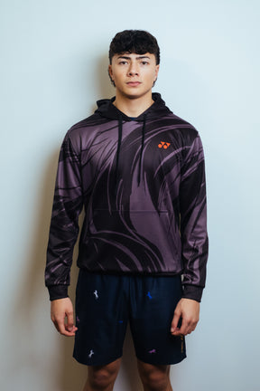 Pre-Order Yonex War Horse – Unisex Overhead Hoodie (Black) Yonex CNY2026 Hood Sweat B Unisex Clothing Yonex