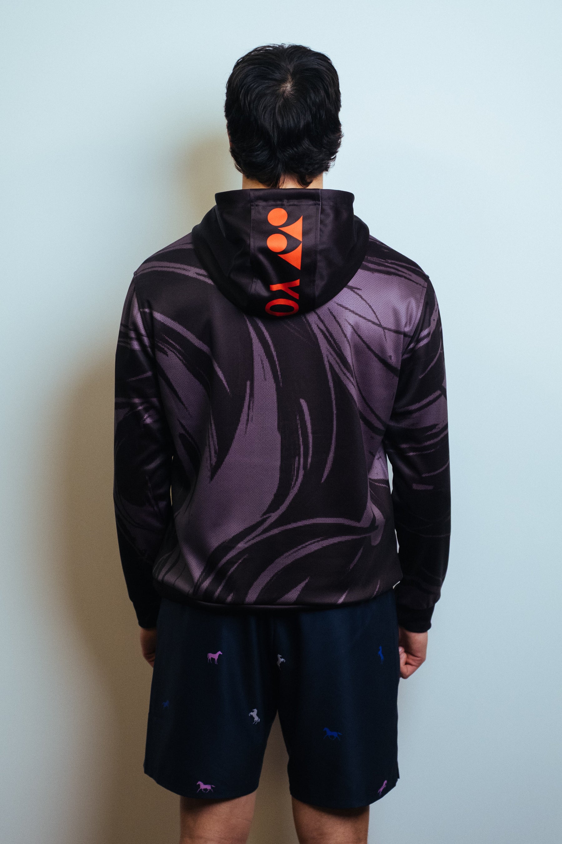 Pre-Order Yonex War Horse – Unisex Overhead Hoodie (Black) Yonex CNY2026 Hood Sweat B Unisex Clothing Yonex