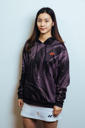 Pre-Order Yonex War Horse – Unisex Overhead Hoodie (Black) Yonex CNY2026 Hood Sweat B Unisex Clothing Yonex