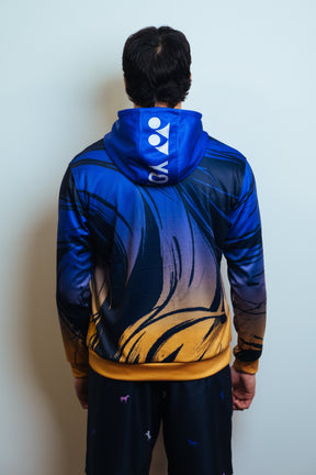 Pre-Order Yonex Imperial Charge – Unisex Overhead Hoodie (Celestial Purple / Pale Gold) Yonex CNY2026 Hood Sweat B Unisex Clothing Yonex