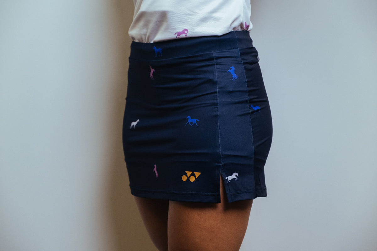 Pre-Order Yonex Galloping Elegance – Women’s Performance Skort (Ink Blue) Yonex CNY2026 Game Skort A Women Clothing Yonex