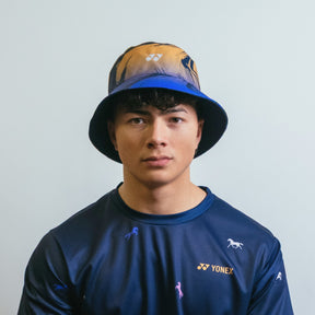 Pre-Order Yonex Legend’s Crown – Reversible Bucket Hat (Ink Blue | Celestial Purple / Pale Gold) Yonex CNY2026 Reversible Bucket Hat A Unisex Clothing Yonex