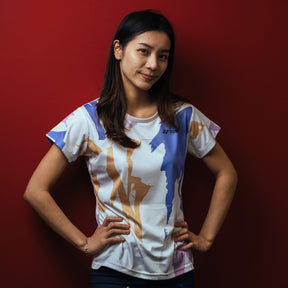 Yonex Storm Runner Celestial Momentum – Women’s Performance Shirt (Ink Blue) Yonex CNY2026 TT D Women Clothing Yonex