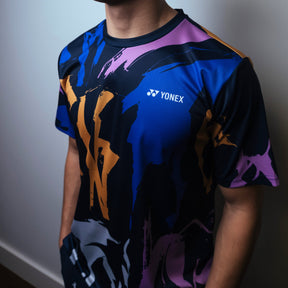 Yonex Shadow Charge Celestial Momentum – Men’s Performance Shirt (White) Yonex CNY2026 TT D Men Clothing Yonex