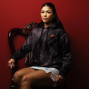 Pre-Order Yonex War Horse – Unisex Overhead Hoodie (Black) Yonex CNY2026 Hood Sweat B Unisex Black Clothing Yonex