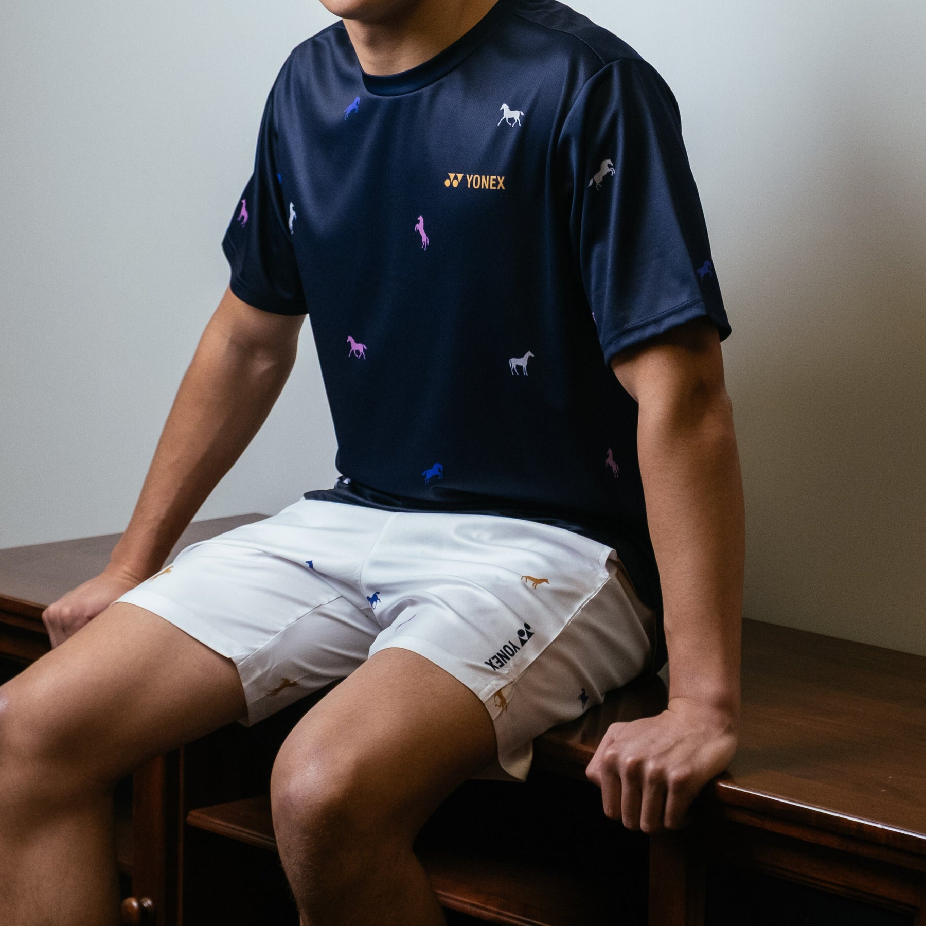 Yonex Galloping Spirit – Performance Game Shorts (White) Yonex CNY2026 Game Short A Men Clothing Yonex