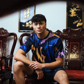 Yonex Storm Runner Celestial Momentum – Men’s Performance Shirt (Celestial Purple) Yonex CNY2026 TT D Men Clothing Yonex