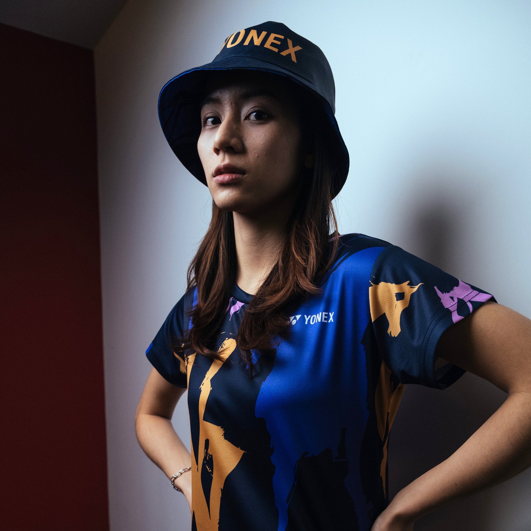 Yonex Storm Runner Celestial Momentum – Women’s Performance Shirt (Ink Blue) Yonex CNY2026 TT D Women Clothing Yonex