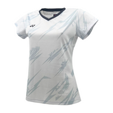 Yonex YTL8 T-Shirt Womens (White/Charcoal)