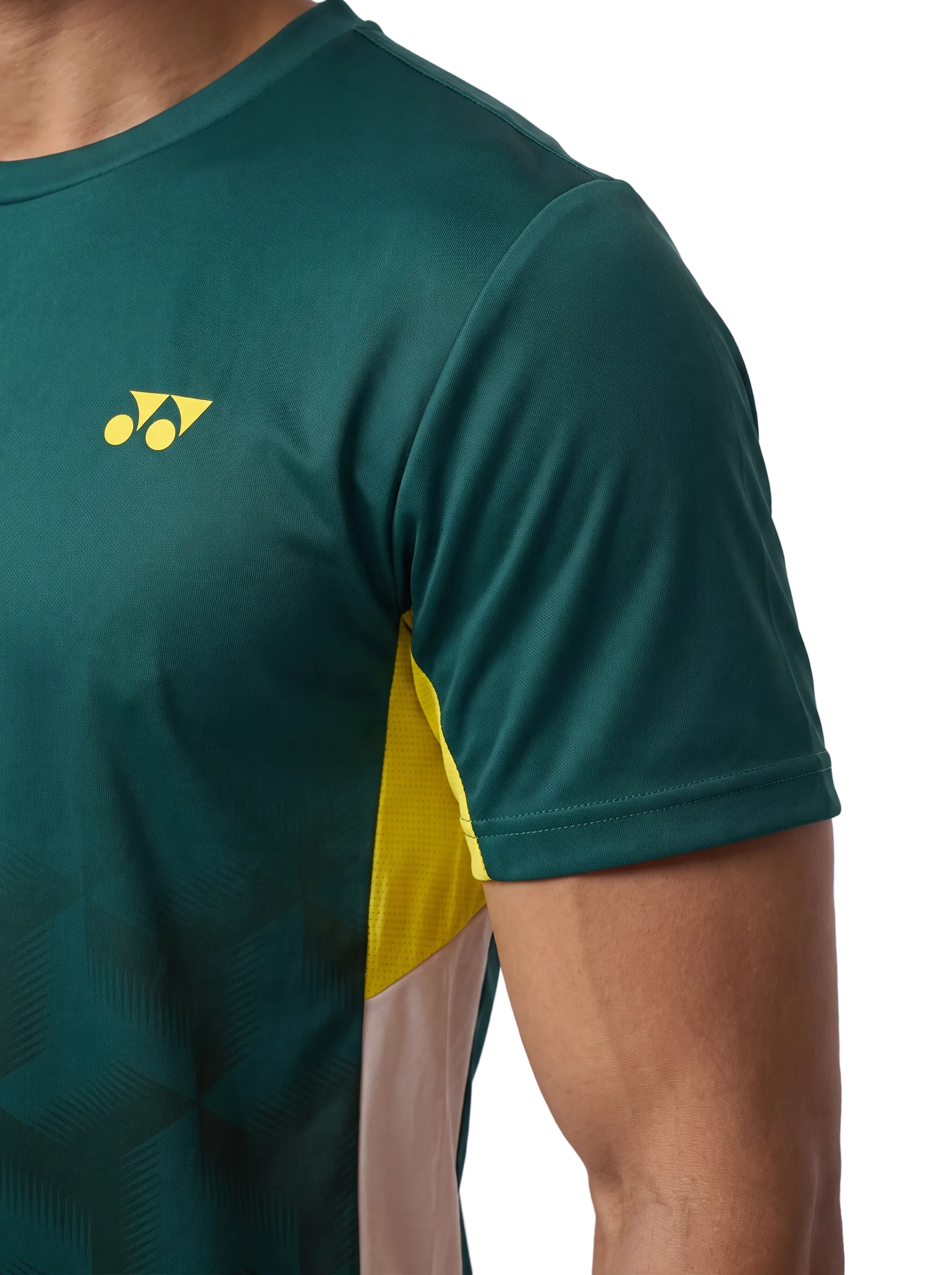 Yonex YTM12 V2 Men T-Shirt - Dark Teal Clothing Yonex
