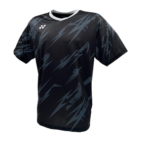 Yonex YTM8 T-Shirt Mens (Black/Silver) BLACK SILVER Clothing Yonex