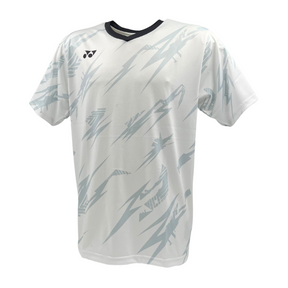 Yonex YTM8 Mens T-Shirt White/Charcoal