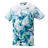 Yonex 10501EX Crew Neck Shirt - Sapphire/Aloe