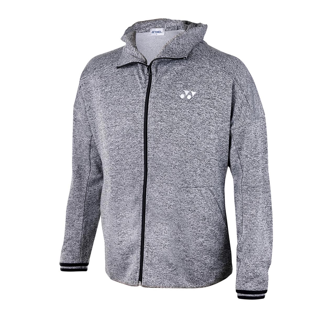 Yonex YHD6000 Zip Hoodie Unisex - Grey