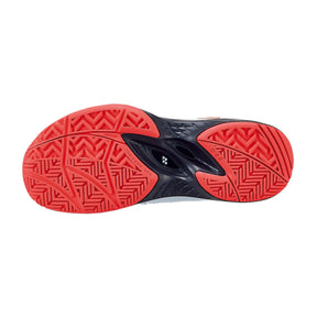 Yonex Lumio Tennis Court Shoes Junior - Black/White shoes Yonex