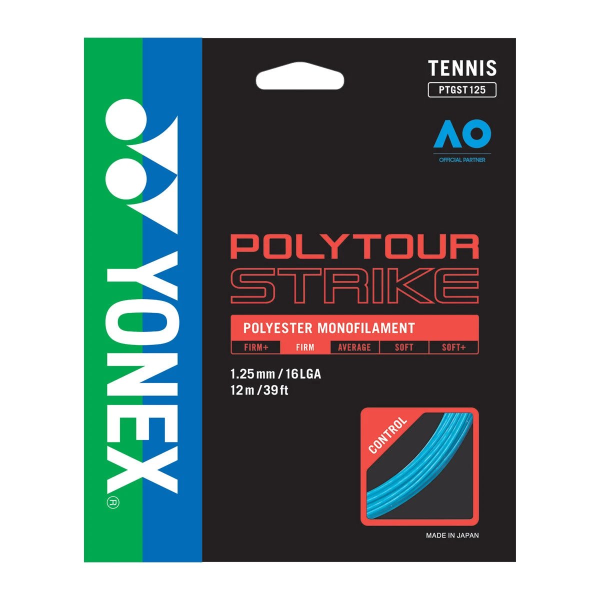 Yonex Polytour Strike 1.25mm Set 12m Set BLUE Clearance Yonex