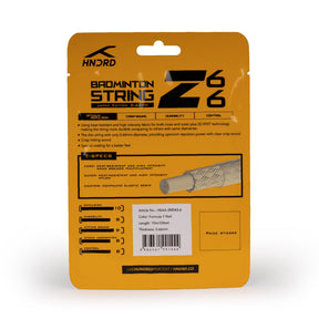 Hundred 66 Z Badminton String HBAA-2M043-6 String (Packs) Hundred
