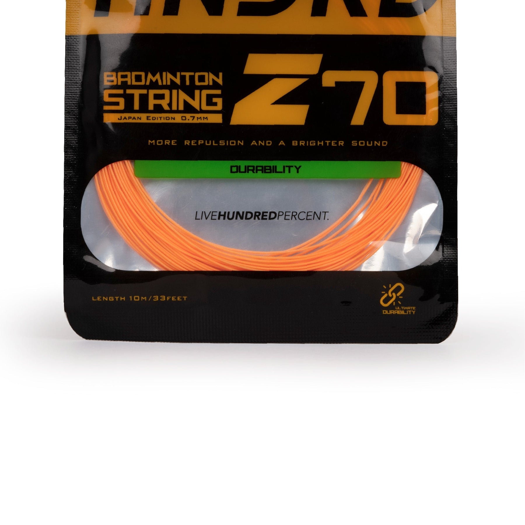 Hundred 70 Z Badminton String HBAA-2M044-5 String (Packs) Hundred