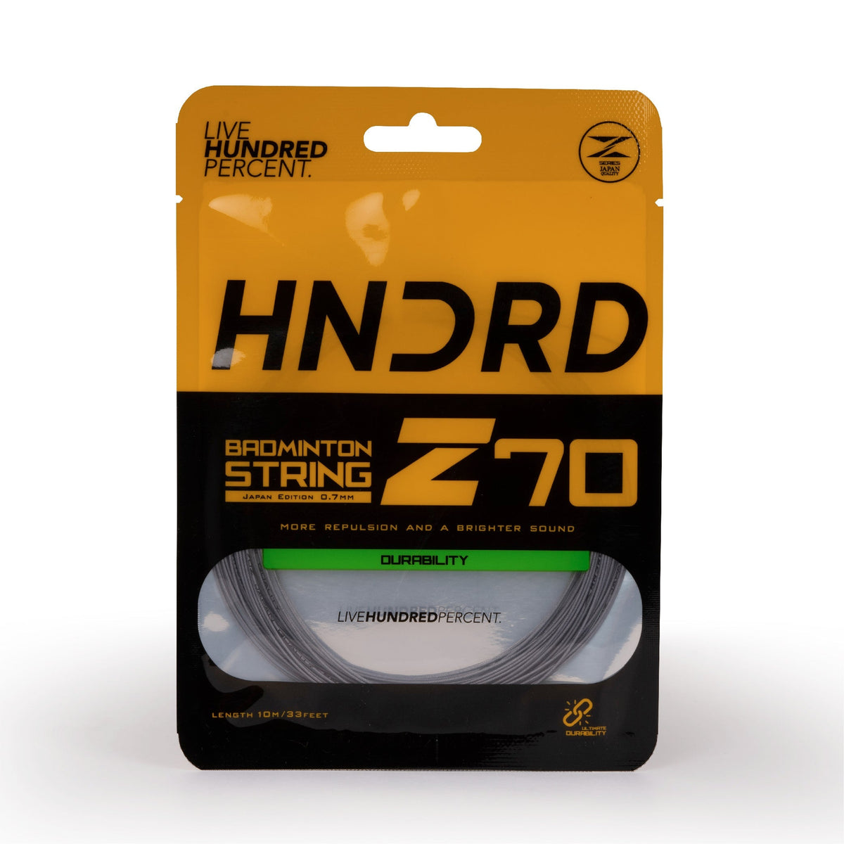 Hundred 70 Z Badminton String HBAA-2M044-9 String (Packs) Hundred