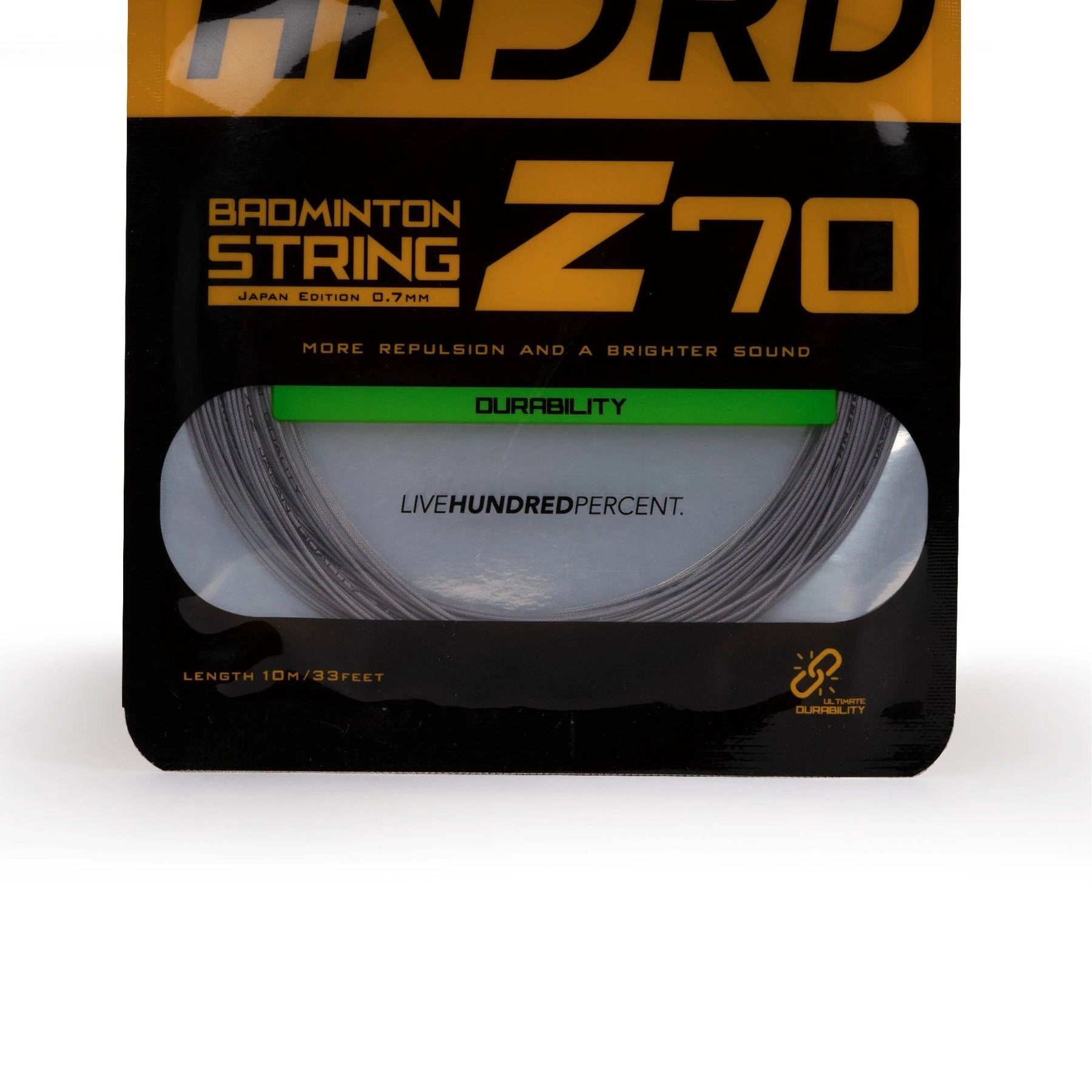 Hundred 70 Z Badminton String HBAA-2M044-9 String (Packs) Hundred