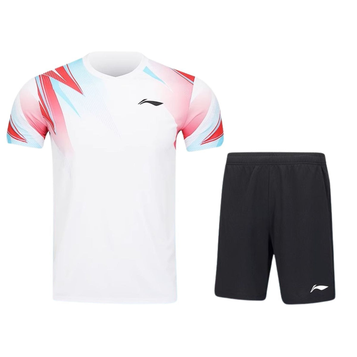 Li-Ning Badminton Competition Uniform Unisex - White AATV011