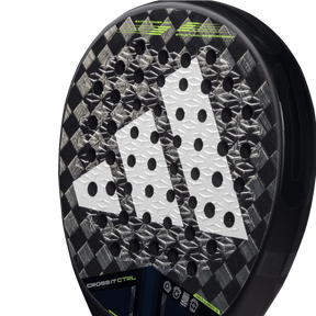 Adidas Cross It Control 3.4 Padel Racket 2025 - Black/Lime