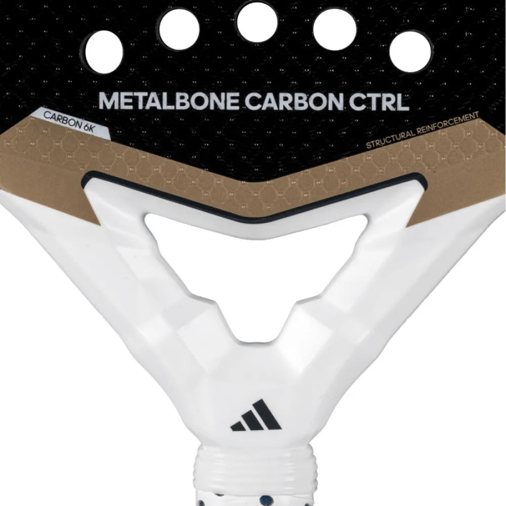 Adidas Metalbone Carbon Ctrl 3.4 Padel Racket - Black/Gold