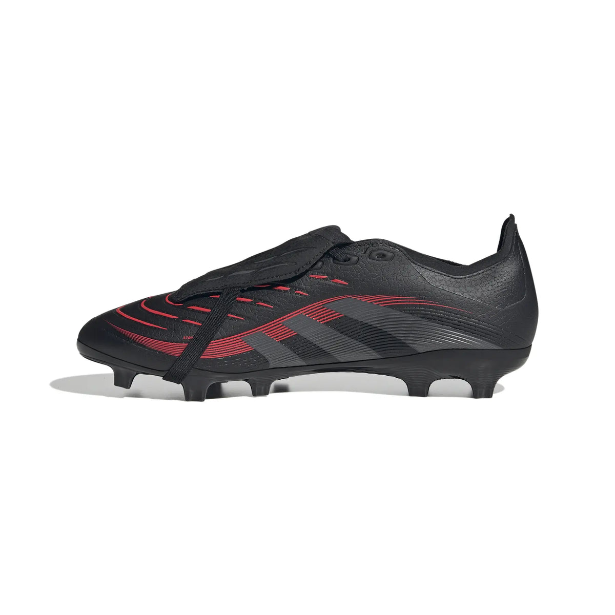 Adidas Predator League FT FG/MG Football Boots - Core Black/Red shoes adidas