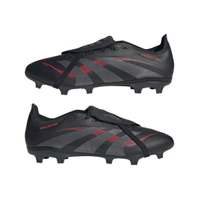 Adidas Predator League FT FG/MG Football Boots - Core Black/Red shoes adidas