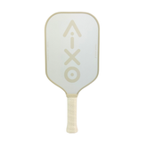 Handle grip view of AIXO CP03 Ghost Pastel De Nude offering balanced spin and precision for advanced players.