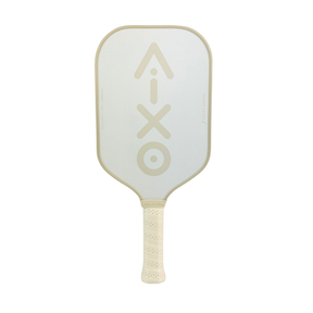 Handle grip view of AIXO CP03 Ghost Pastel De Nude offering balanced spin and precision for advanced players.