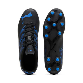 Puma Attacanto FG/AG Football Boots Junior - Puma Black/Silver/Blue