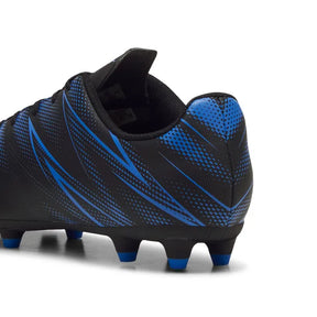 Puma Attacanto FG/AG Football Boots Junior - Puma Black/Silver/Blue