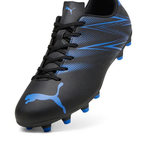 Puma Attacanto FG/AG Football Boots Junior - Puma Black/Silver/Blue