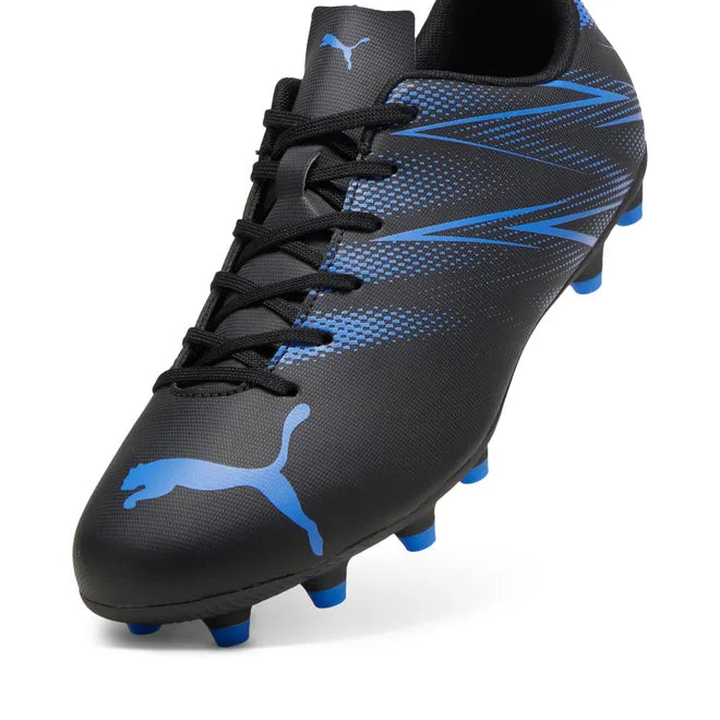 Puma Attacanto FG/AG Football Boots Junior - Puma Black/Silver/Blue