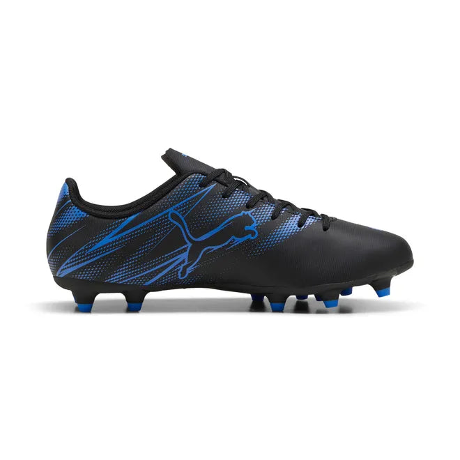 Puma Attacanto FG/AG Football Boots Junior - Puma Black/Silver/Blue