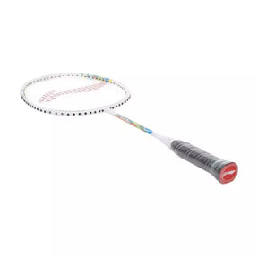 Li-Ning AxForce Kids Badminton Racket - White/Black